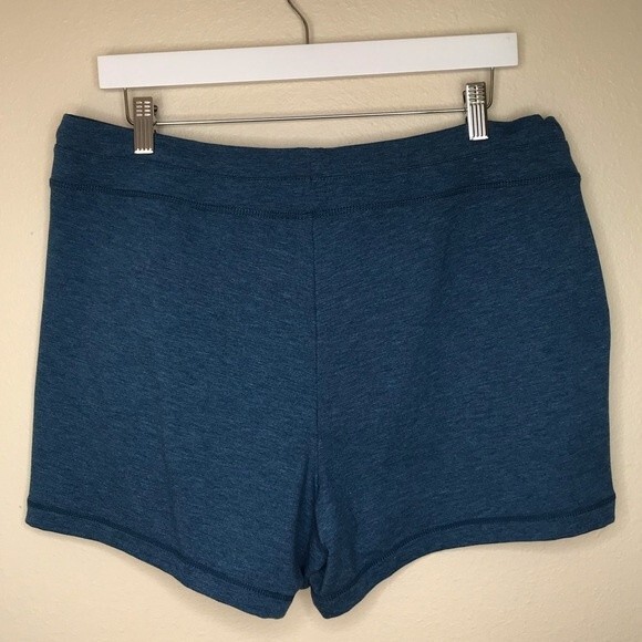 32 Degrees Cool Fleece Shorts Heather Blue 4 Inch Inseam Women Size Large - Picture 5 of 14